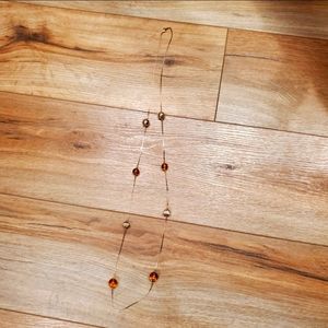 2 Extra Long Beaded Necklaces